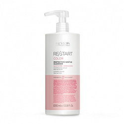 Revlon Restart Color Protective - Шампунь для нежного очищения окрашенных волос, 1000мл