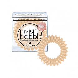 Invisibobble POWER To Be Or Nude To Be - Резинка-браслет для волос, бежевая, 3шт