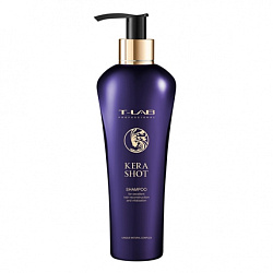 T-Lab Professional Kera Shot Shampoo - Шампунь восстанавливающий с кератином, 250мл