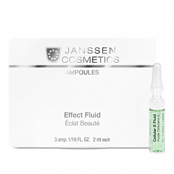 Janssen Cosmetics Ampoules Cellular S Fluid - Сыворотка в ампулах для клеточного обновления, 3*2мл