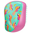 Tangle Teezer Compact Styler Paradise Bird - Расческа для волос, розовый/бирюзовый