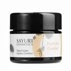 Sayuri Cosmetics HyActive Hydro Comfort Face Cream - Крем для обезвоженной кожи лица, 50мл