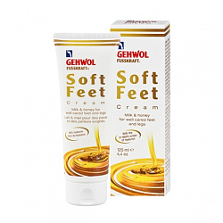 Gehwol Soft Feet Cream - Шёлковый крем Молоко и мёд, 125мл