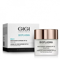 GIGI Bioplasma Moist Supreme SPF 20  - Крем увлажняющий для нормальной и сухой кожи SPF20, 50мл