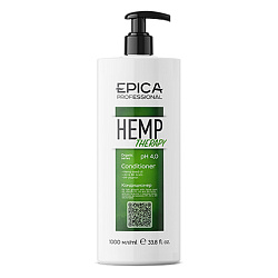 Epica Hemp therapy Organic - Кондиционер для роста волос с маслом семян конопли, 1000мл