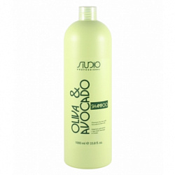 Kapous Professional Studio - Шампунь для волос с маслом авокадо и оливы, 1000мл 