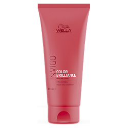 Wella Professionals Invigo Brilliance - Бальзам-уход для защиты цвета окрашенных нормальных и тонких волос, 200мл