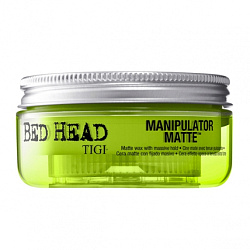 Tigi Bed Head Manipulator Matte - Мастика матовая для волос сильной фиксации, 57.5г
