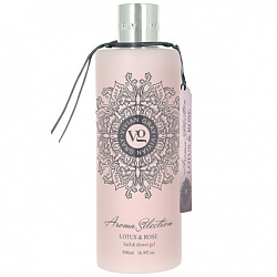 Vivian Gray Aroma Selection Shower Gel - Гель для душа Лотос и роза, 500мл