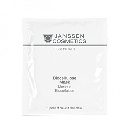 Janssen Cosmetics Biocellulose Mask Face & Neck - Лифтинг-маска универсальная интенсивно увлажняющая, 1шт