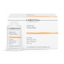 Christina Forever Young-Hydra Protective Day cream – Дневной крем SPF 25 в саше, 30*1,5мл
