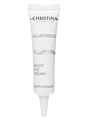 Illustrious Night Eye Cream - Омолаживающий ночной крем для кожи вокруг глаз, 15мл