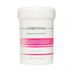 Christina Sea Herbal Beauty Mask Strawberry - Маска клубничная для нормальной кожи, 250мл