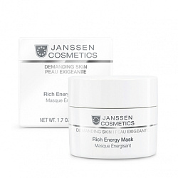Janssen Cosmetics Demanding Skin Rich Energy Mask -  Маска энергонасыщающая регенерирующая, 50мл