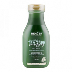 Beaver Tea tree - Шампунь с маслом чайного дерева, 60мл