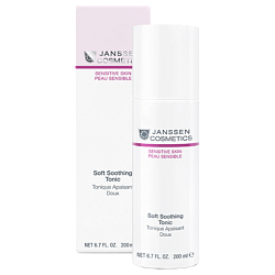 Janssen Cosmetics Sensitive Skin Soft Spothing - Нежный успокаивающий тоник, 200мл