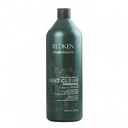 Redken Mint Clean - Шампунь тонизирующий, 1000мл