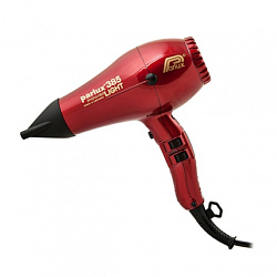 Parlux 385 PowerLight Ionic & Ceramic - Фен для волос (красный, 2150W)