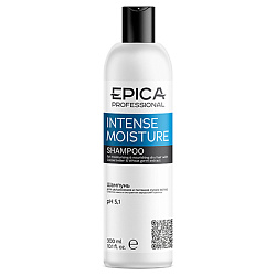 Epica Intense Moisture - Шампунь для увлажнения и питания сухих волос, 300мл