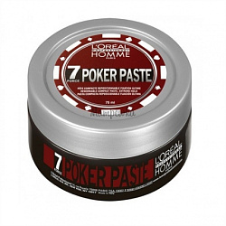 L'Oreal Professionnel Homme Poker Paste - Моделирующая паста, 75мл