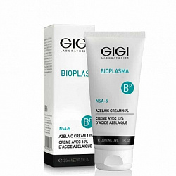 GIGI Bioplasma Azelaic Cream - Крем с 15% азелаиновой кислотой для жирной и проблемной кожи, 30мл