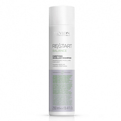 Revlon Restart Balance - Мицеллярный шампунь для жирной кожи, 250мл