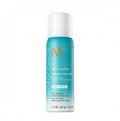 Moroccanoil Dry Shampoo Light Tones - Сухой шампунь для светлых волос, 65мл