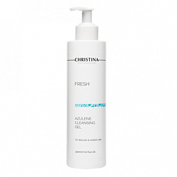 Christina Fresh Azulene Cleansing Gel - Мыло азуленовое для нормальной и сухой кожи, 300мл