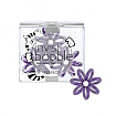 Invisibobble NANO Meow & Ciao - Резинка-браслет для волос, мерцающая фиолетовая, 3шт