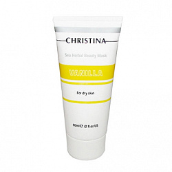 Christina Sea Herbal Beauty Mask Vanilla - Маска ванильная для сухой кожи, 60мл