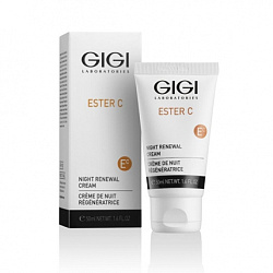 GIGI Ester C Night Renewal Cream - Крем ночной обновляющий, 50мл