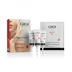 GIGI New Age G4 Cell Regeneration Trial Kit - Набор (Маска альгинатная, пилинг, маска мечты и крем массжный)