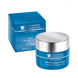 Janssen Cosmetics Trend Edition Marine Collagen Cream - Укрепляющий лифтинг-крем с морским коллагеном, 50мл
