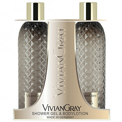 Vivian Gray Ylang & Vanilla - Набор для тела Иланг и ваниль (лосьон 300мл+гель для душа 300мл)