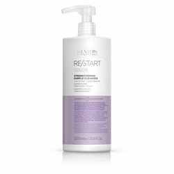 Revlon Restart Purple Cleanser - Укрепляющий фиолетовый шампунь, 1000мл 