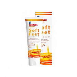Gehwol Soft Feet Cream - Шёлковый крем Молоко и мёд, 40мл