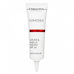 Christina Comodex Cover & Shield Cream SPF20 - Защитный крем с тоном, 30мл