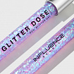 Influence Glitter Dose - Глиттер на гелевой основе supercluster тон 01, 7мл