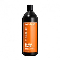 Matrix Mega Sleek Shea Butter - Шампунь для гладкости волос, 1000мл
