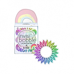Invisibobble KIDS Magic Rainbow - Резинка-браслет для волос, разноцветная, 3шт