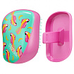 Tangle Teezer Compact Styler Paradise Bird - Расческа для волос, розовый/бирюзовый