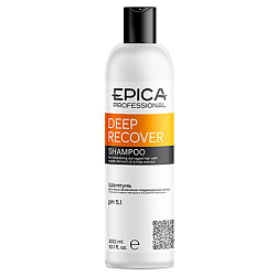 Epica Deep Recover - Шампунь для восстановления  с маслом сладкого миндаля, 300мл