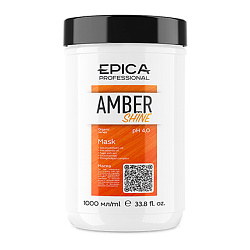 Epica Amber shine - Маска для восстановления и питания волос, 1000мл